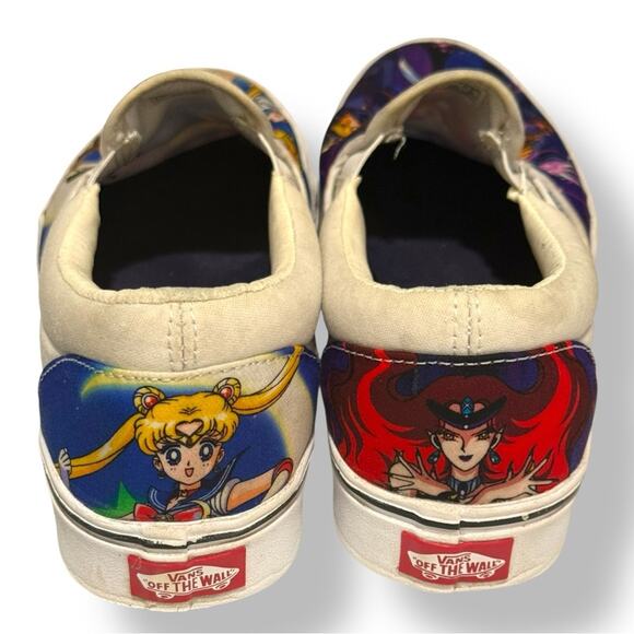 Sailor Moon x Vans ComfyCush Slip-On Sneakers (Rare!) - Picture 7 of 9